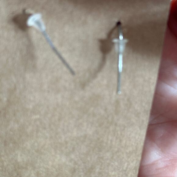 BOGO FREE RED WOOD BOHO DANGLE EARRINGS - Picture 4 of 4